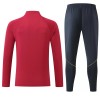 FC Barcelona Quarter Zip Träningströja-set 2026-27 Röd