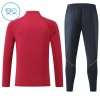 FC Barcelona Quarter Zip Träningströja-set 2026-27 Röd - Barn