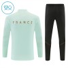 Frankrike Quarter Zip Träningströja-set 2026-27 Vit - Barn