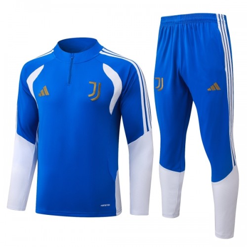 Juventus Quarter Zip Träningströja-set 2026-27 Blå Juventus Quarter Zip Träningströja-set 2026-27 Blå