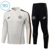 Manchester City Quarter Zip Gray Version Träningströja-set 2026-27 - Barn