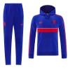 Manchester United Hoodie Träningströja-set 2026-27 Blå Manchester United Hoodie Träningströja-set 2026-27 Blå