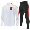 Nederländerna Quarter Zip Träningströja-set 2026-27 Vit Nederländerna Quarter Zip Träningströja-set 2026-27 Vit