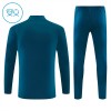 Portugal Quarter Zip Träningströja-set 2026-27 Blå - Barn