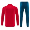Portugal Quarter Zip Träningströja-set 2026-27 Röd
