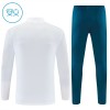 Portugal Quarter Zip Träningströja-set 2026-27 Vit - Barn