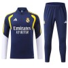 Real Madrid Quarter Zip Träningströja-set 2026-27 Blå Real Madrid Quarter Zip Träningströja-set 2026-27 Blå