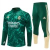 Real Madrid Quarter Zip Träningströja-set 2026-27 Grön Real Madrid Quarter Zip Träningströja-set 2026-27 Grön