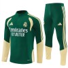 Real Madrid Quarter Zip Träningströja-set 2026-27 Grön Real Madrid Quarter Zip Träningströja-set 2026-27 Grön
