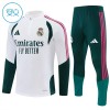 Real Madrid Quarter Zip Träningströja-set 2026-27 Vit - Barn Real Madrid Quarter Zip Träningströja-set 2026-27 Vit - Barn