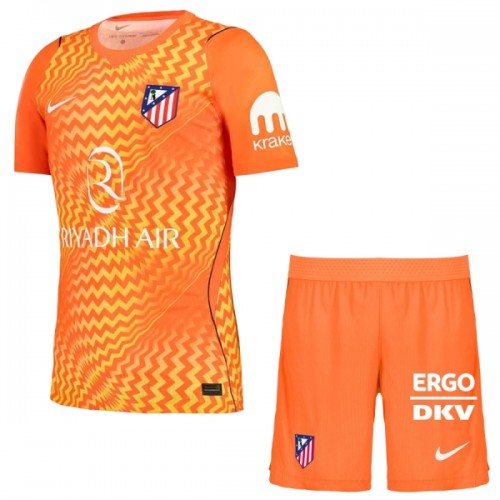 Atlético Madrid Fotbollströjor Målvakt 2026-27 Orange - Barn Atlético Madrid Fotbollströjor Målvakt 2026-27 Orange - Barn
