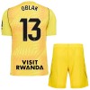 Atlético Madrid Oblak 13 Fotbollströjor Målvakt 2026-27 Gul - Barn Atlético Madrid Oblak 13 Fotbollströjor Målvakt 2026-27 Gul - Barn