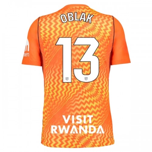 Atlético Madrid Oblak 13 Fotbollströjor Målvakt 2026-27 Orange Atlético Madrid Oblak 13 Fotbollströjor Målvakt 2026-27 Orange