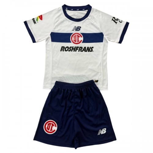 Deportivo Toluca Fotbollströjor Borta 2026-27 - Barn Deportivo Toluca Fotbollströjor Borta 2026-27 - Barn