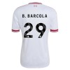 Liverpool B. Barcola 29 Fotbollströjor Borta 2026-27 Liverpool B. Barcola 29 Fotbollströjor Borta 2026-27