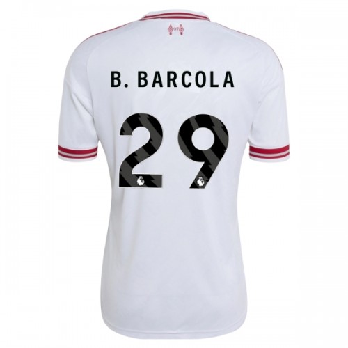 Liverpool B. Barcola 29 Fotbollströjor Borta 2026-27 Liverpool B. Barcola 29 Fotbollströjor Borta 2026-27