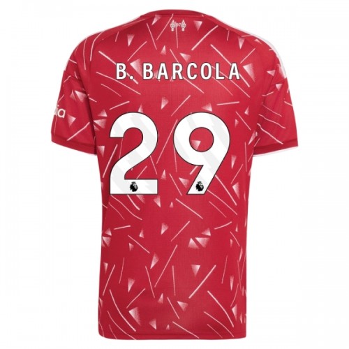 Liverpool B. Barcola 29 Fotbollströjor Hemma 2026-27 Liverpool B. Barcola 29 Fotbollströjor Hemma 2026-27