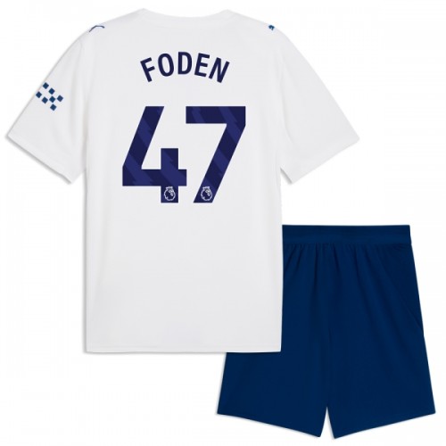 Manchester City Foden 47 Fotbollströjor Tredje 2026-27 - Barn Manchester City Foden 47 Fotbollströjor Tredje 2026-27 - Barn