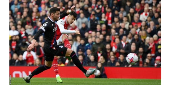 Premier League: Arsenal 4-1 Crystal Palace, 2 mål och 1 assist från Saka Premier League: Arsenal 4-1 Crystal Palace, 2 mål och 1 assist från Saka