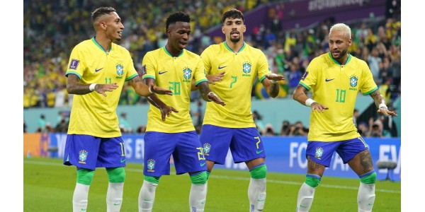 Brasilien 4-1 Sydkorea, segern var beseglad i paus Brasilien 4-1 Sydkorea, segern var beseglad i paus
