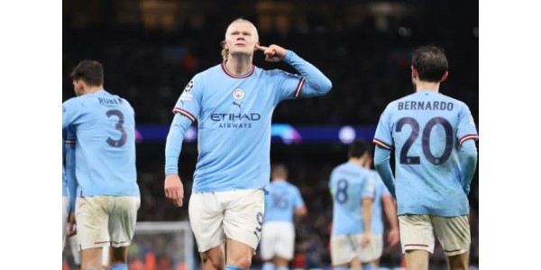 Champions League: Manchester City 3-0 Bayern, Haaland passar och skjuter