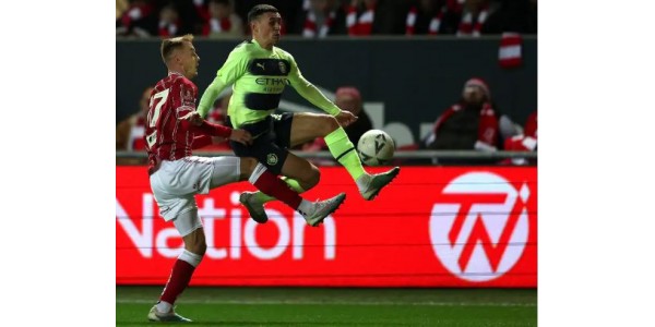 FA-cupen: Manchester City 3:0 Bristol City avancerade till topp 8, Foden 2 mål, De Bruyne 1 mål