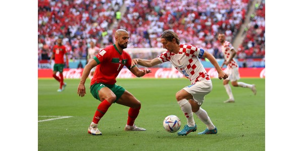 Fantastisk konfrontation, Marocko 0-0 Kroatien Fantastisk konfrontation, Marocko 0-0 Kroatien