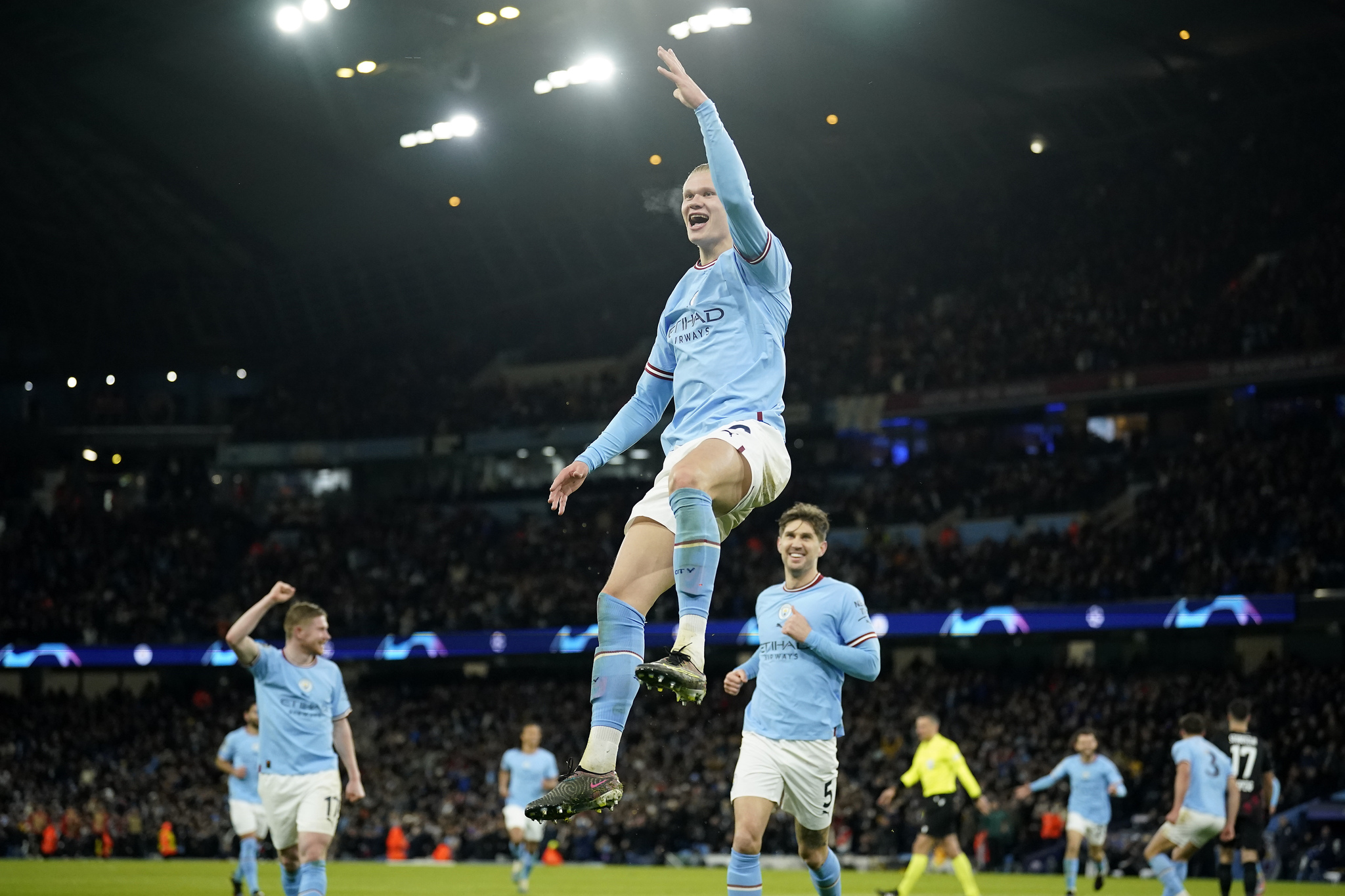 Champions League: Manchester City 7-0 RB Leipzig, 5 mål från Haaland
