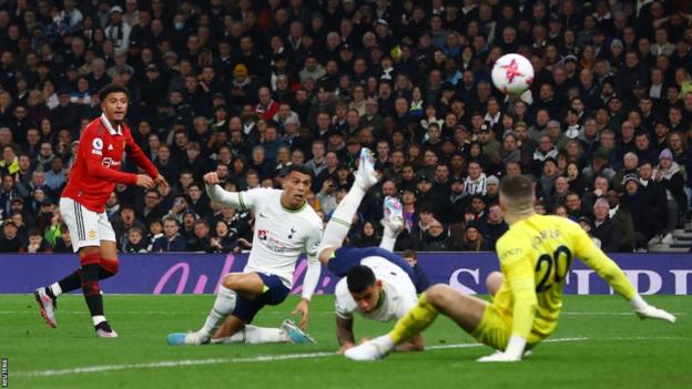 Premier League: Manchester United 2-2 Tottenham
