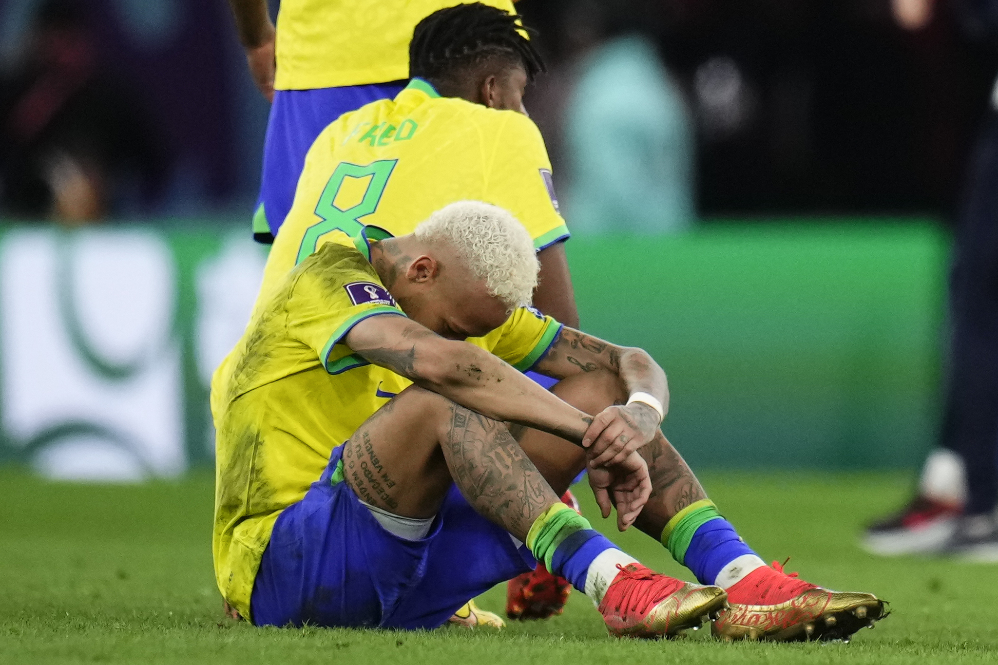 Brasilien ut, Kroatien 4-2 Brasilien i straffläggning för att komma in i topp 4