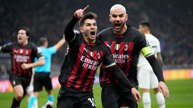 Champions League: 1/8-finaler, AC Milan slog Tottenham med 1-0