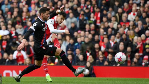 Premier League: Arsenal 4-1 Crystal Palace, 2 mål och 1 assist från Saka