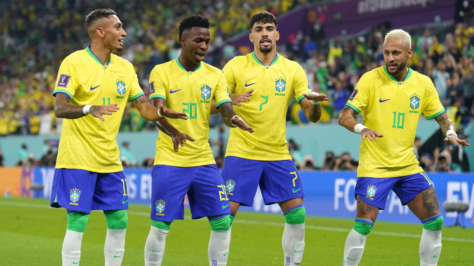 Brasilien 4-1 Sydkorea, segern var beseglad i paus