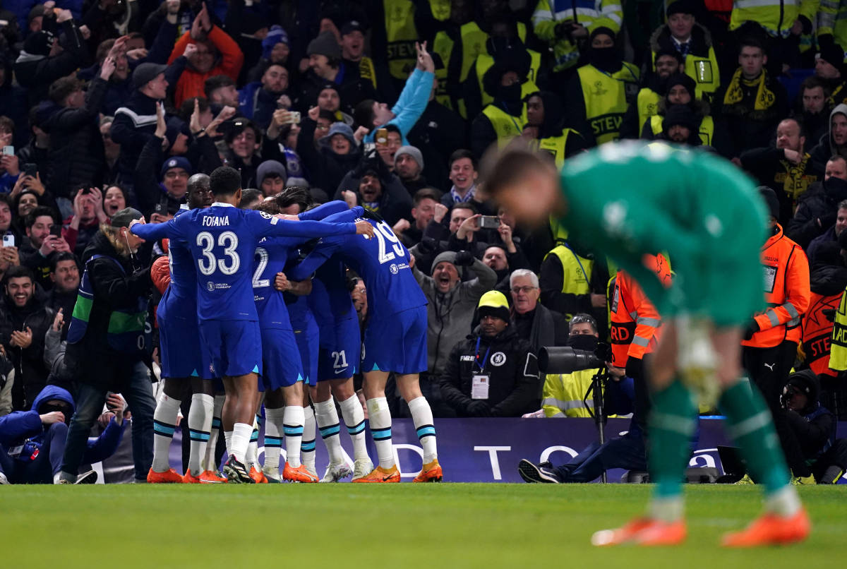 UEFA Champions League: Chelsea 2-0 Dortmund, vidare till kvartsfinal