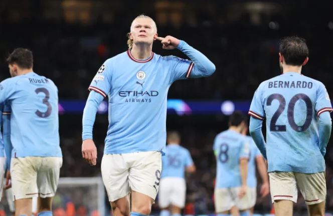 Champions League: Manchester City 3-0 Bayern, Haaland passar och skjuter