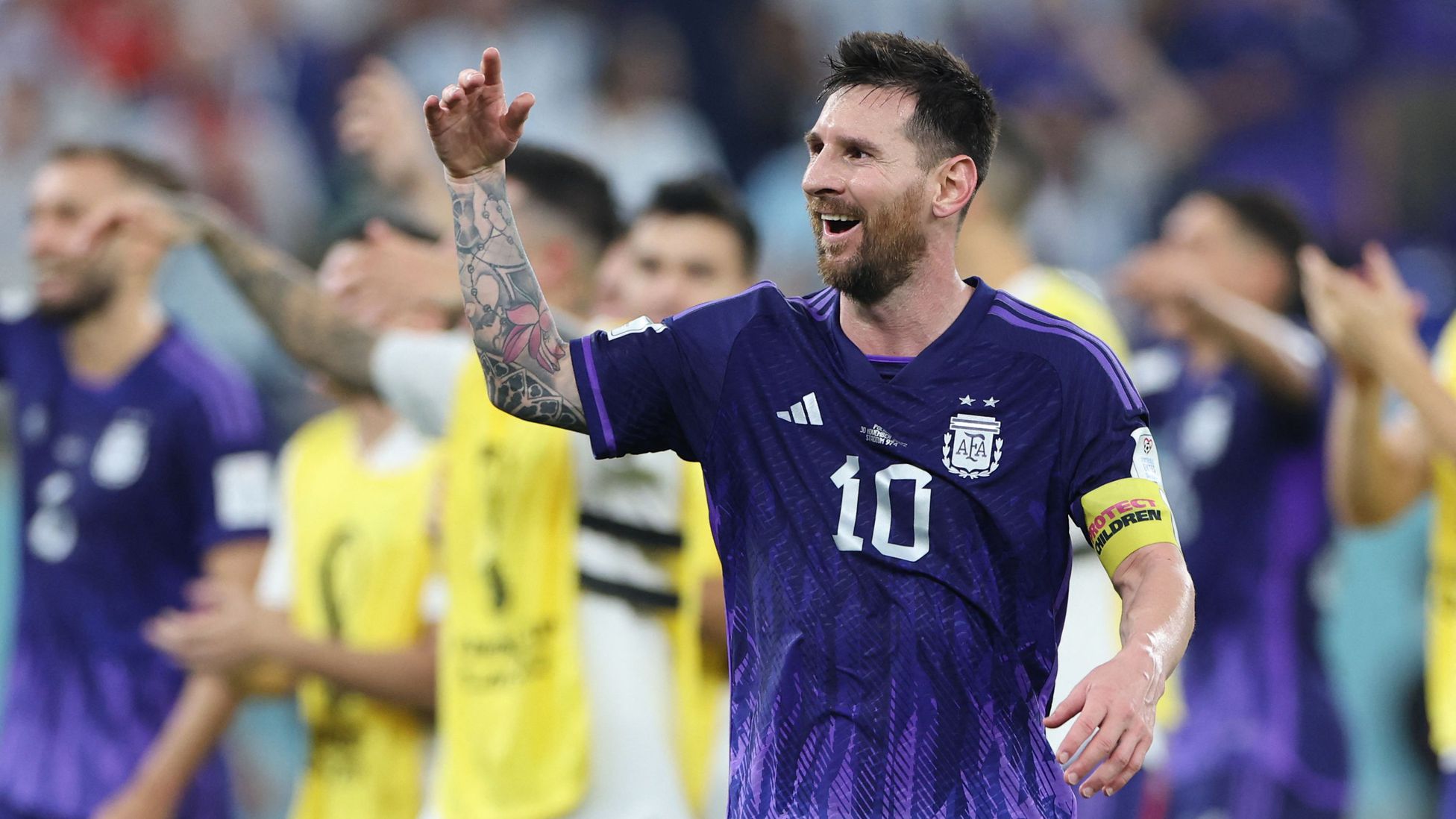 Polen 0: 2 Argentina, båda förskott