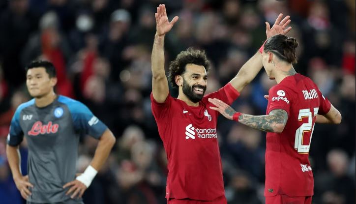 Liverpool 2-0 Napoli, Salah Man of the Match