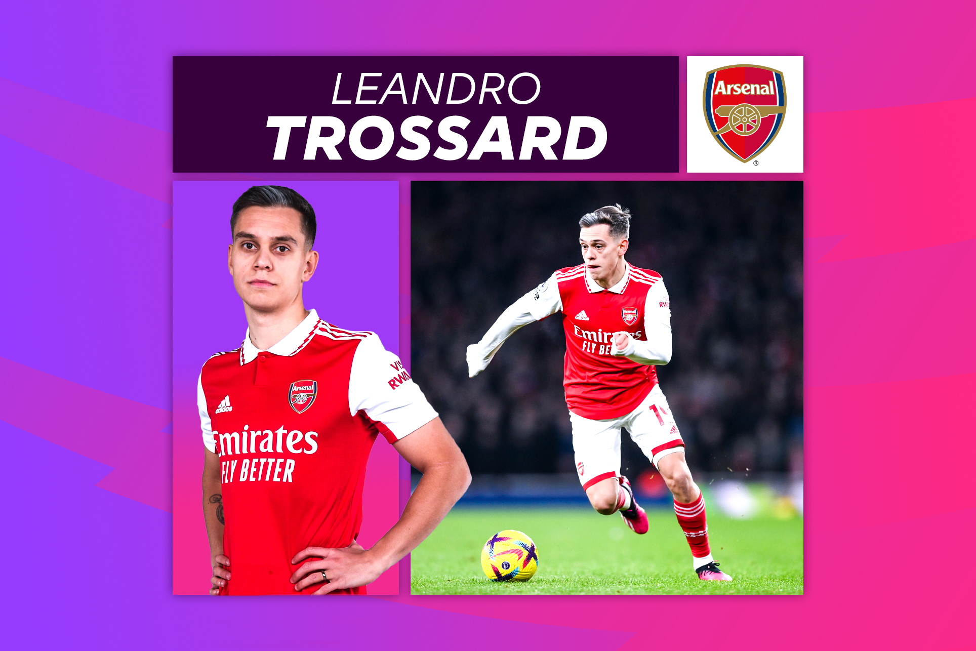 Arsenals nya värvning: Trossard, plug and play